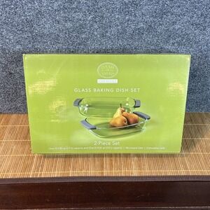 Dash of That Essentials~Glass Baking Dish Set~2 piece‎ set